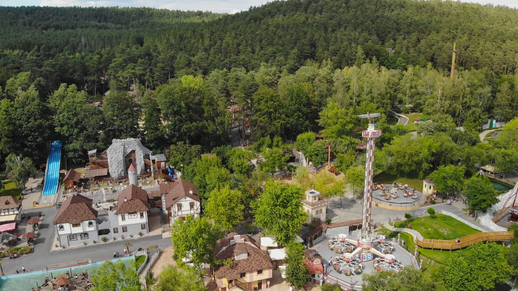 Freizeitland Geiselwind - Luftbild